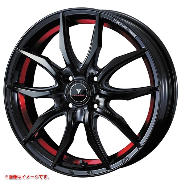 ウェッズ ノヴァリス ローグ VF 5.5-15 ピアノブラックレッドライン