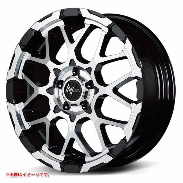 マルカサービス ナイトロパワー M28 バレット 7.0-16 ブラックミラーカット