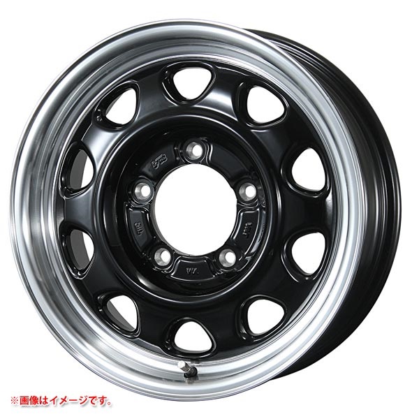 トピー ランドフット SWZ 5.5-15 グロスブラックリムポリッシュ GB/RP