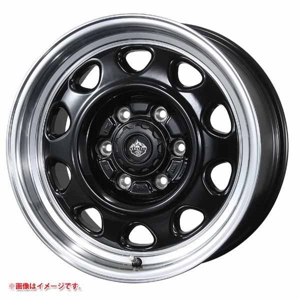 トピー ランドフット SWZ 6.0-15 グロスブラックリムポリッシュ GB/RP