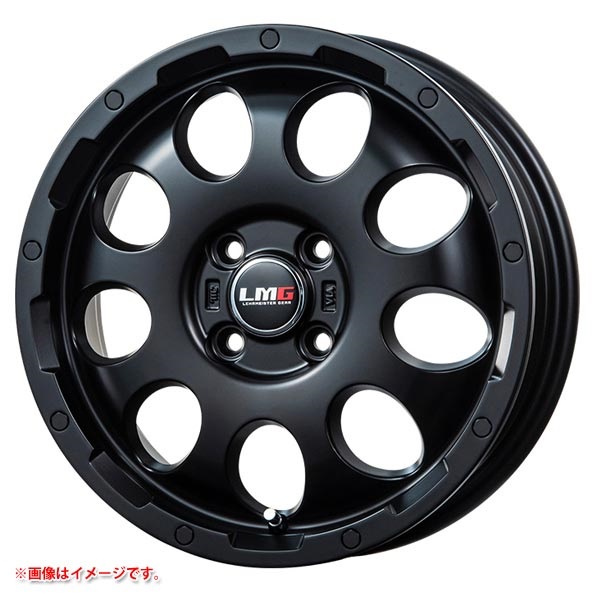 レアマイスター LMG CS-9 4.5-14 マットブラック