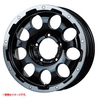 レアマイスター LMG CS-9 5.5-15 BKブラッククリアリム