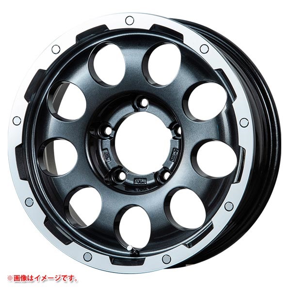 レアマイスター LMG CS-9 5.5-15 ガンメタリムポリッシュ