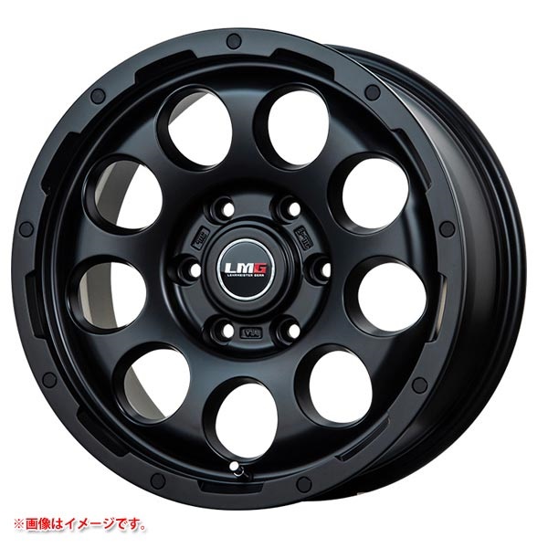 レアマイスター LMG CS-9 7.5-17 マットブラック