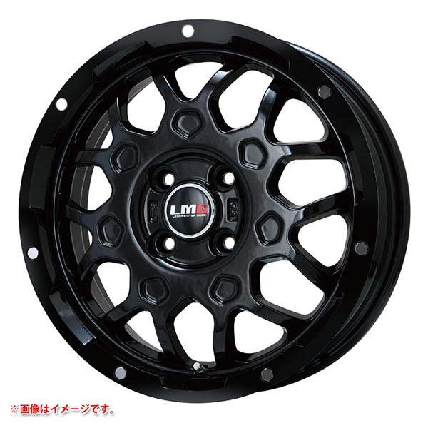 レアマイスター LMG MS-9W 4.5-14 グロスブラック