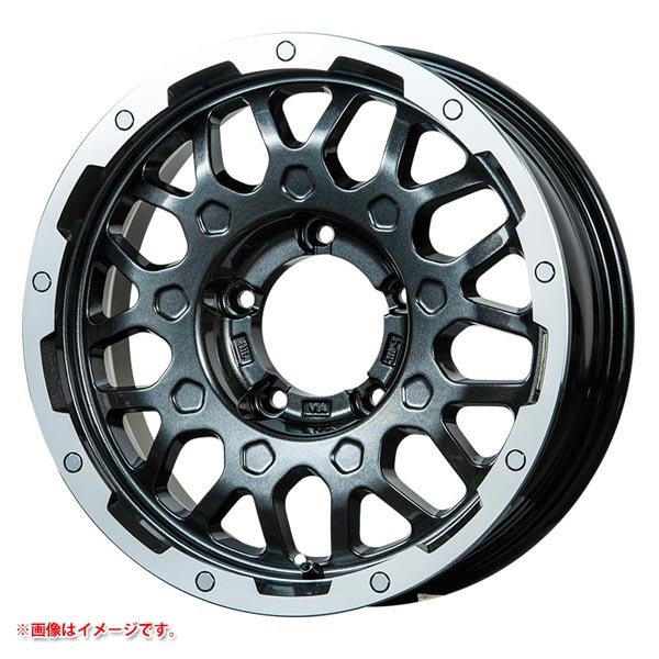 レアマイスター LMG MS-9W 5.5-16 ガンメタリムポリッシュ