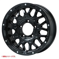 レアマイスター LMG MS-9W 5.5-16 グロスブラック