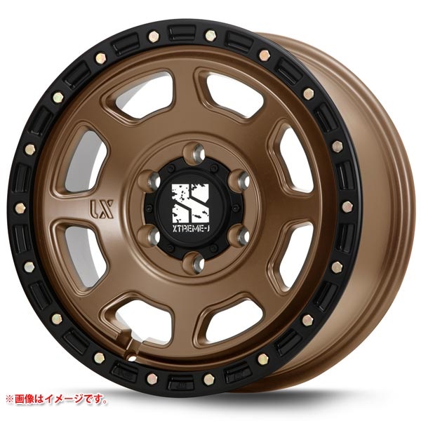 MLJ エクストリームJ XJ07 8.0-17 マットブロンズブラックリム MBR