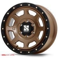 MLJ エクストリームJ XJ07 8.0-17 マットブロンズブラックリム MBR