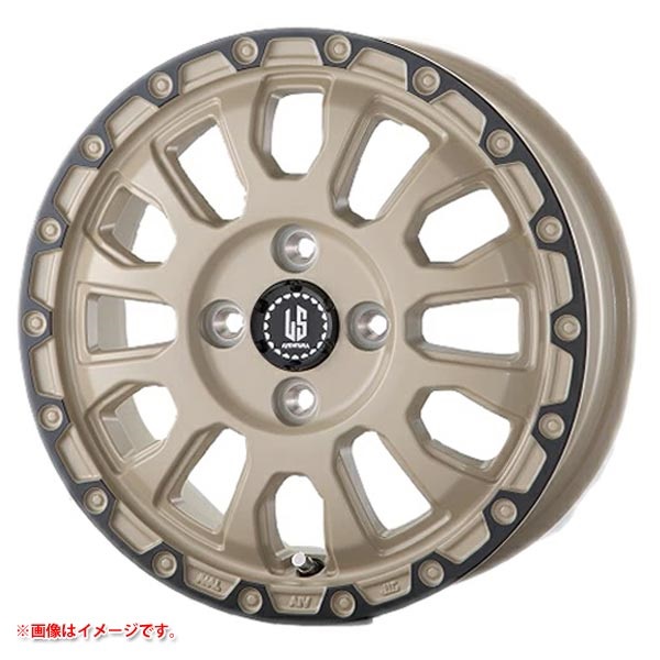 阿部商会 ラ・ストラーダ アヴェンチュラ 4.5-15 ソリットデザートアノダイズドリム SDAR