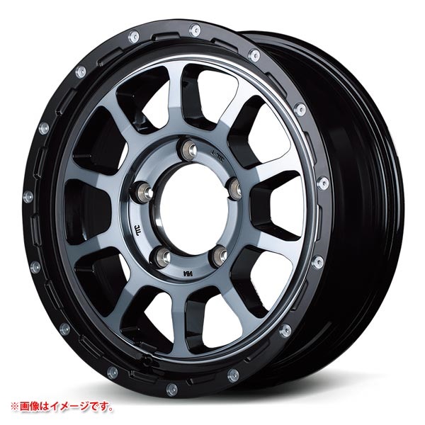 マルカサービス ナイトロパワー M10 パーシング 6.0-16 ブラックマシニングブラッククリア BK