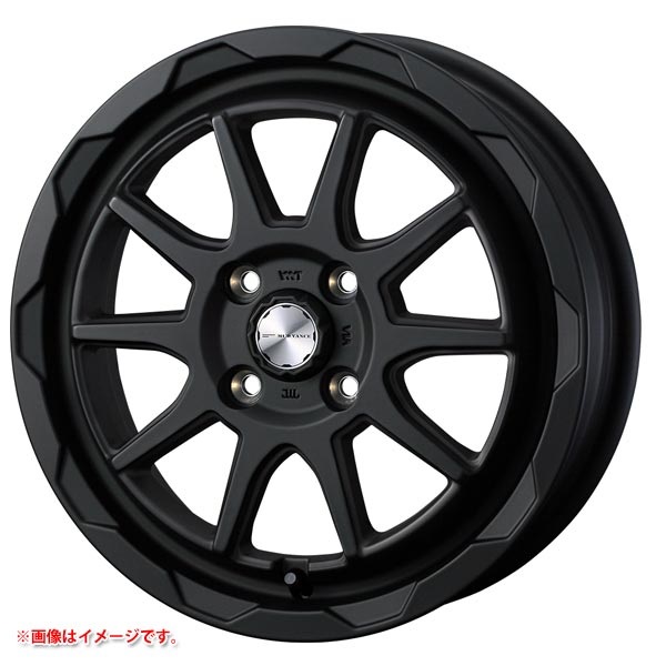 ウェッズ マッドヴァンス06 6.0-16 フルマットブラック FMBK