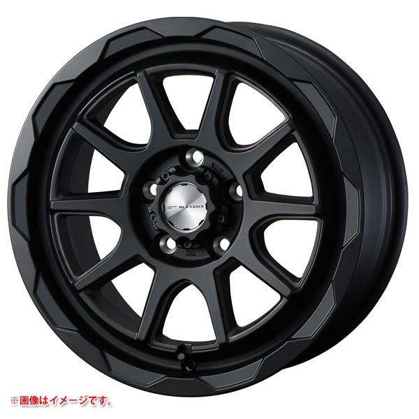 ウェッズ マッドヴァンス06 7.0-16 フルマットブラック FMBK