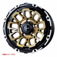 4x4エンジニアリング エアージー ロックス 6.0-16 ステルスブロンズブラッシュドリムDC SBZリムDC