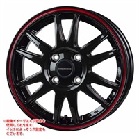 ホットスタッフ クロススピード ハイパーエディション CR6 6.0-16 グロスガンメタレッドライン GGMR