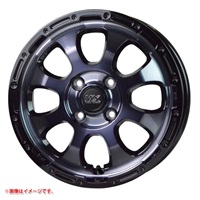 ホットスタッフ マッドクロスグレイス 4.0-12 ブラッククリアリムブラック BKC/BK