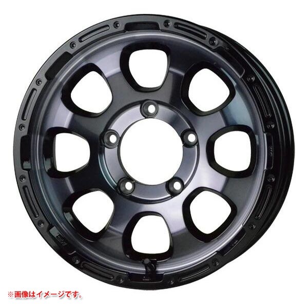 ホットスタッフ マッドクロスグレイス 5.5-16 ブラッククリアリムブラック BKC/BK