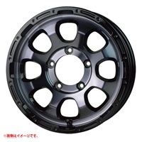 ホットスタッフ マッドクロスグレイス 5.5-16 ブラッククリアリムブラック BKC/BK