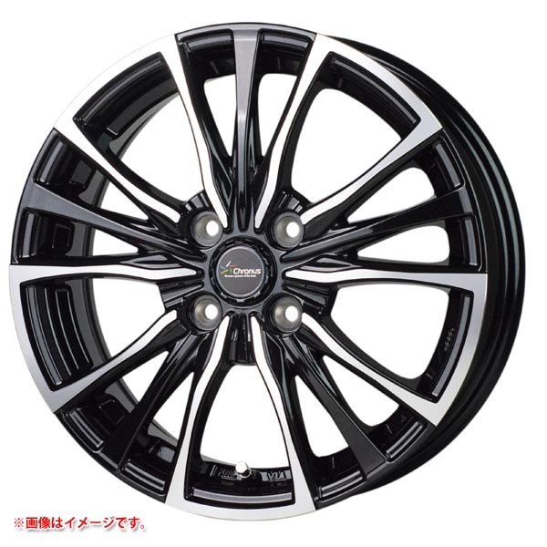 ホットスタッフ クロノス CH-110 5.5-15 メタリックブラックポリッシュ BK/P