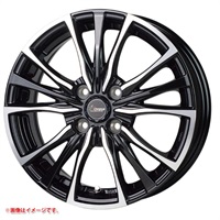 ホットスタッフ クロノス CH-110 6.0-16 メタリックブラックポリッシュ BK/P