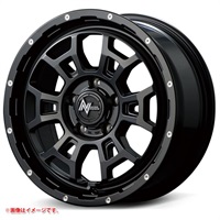 マルカサービス ナイトロパワー H6 スラッグ 7.0-16 セミグロスブラックマシニング SBKM