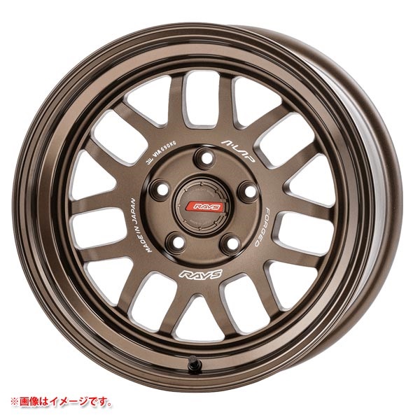 レイズ エーラップ 07X 7.0-16 ブロンズ BR