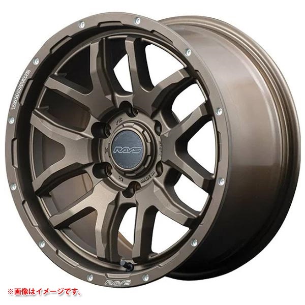 レイズ デイトナ F6 ブースト 8.0-17 ダークブロンズ Z5