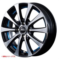 マルカサービス シュナイダー RX01 4.5-15 ブラックポリッシュアンダーカットブルー BP/BLU