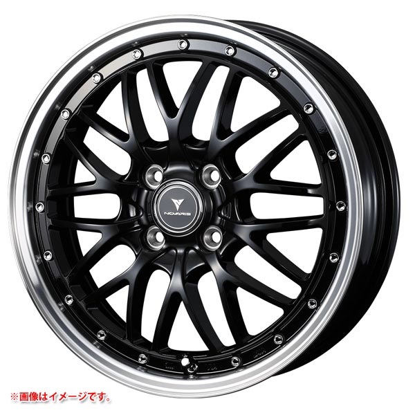 ウェッズ ノヴァリス アセット M1 5.0-16 ブラックリムポリッシュ BLK/P