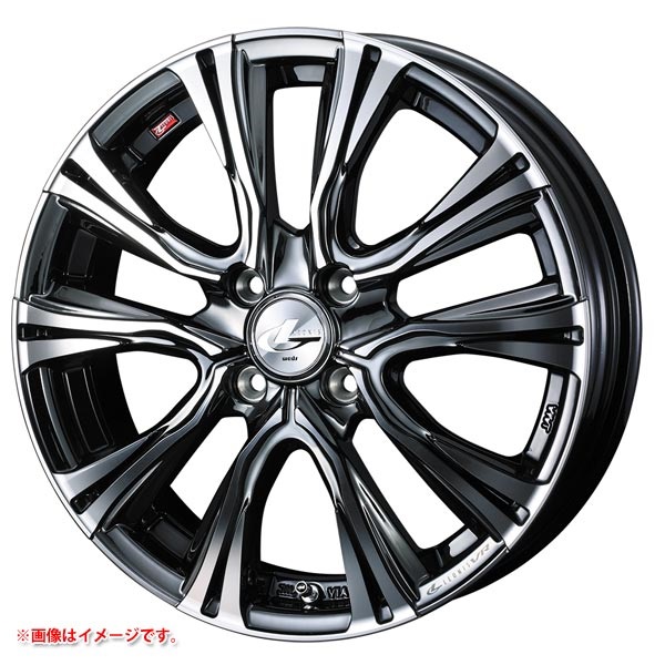 ウェッズ レオニス VR 6.5-17 ブラックメタルコートミラーカット BMCMC