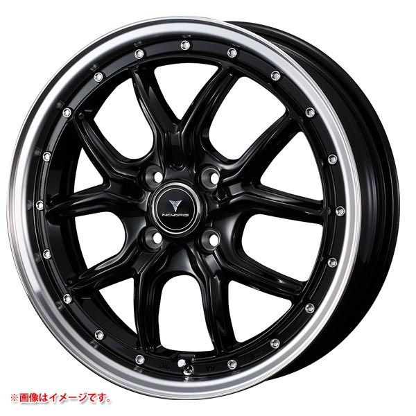 ウェッズ ノヴァリス アセット S1 5.0-16 ブラックリムポリッシュ BLK/P