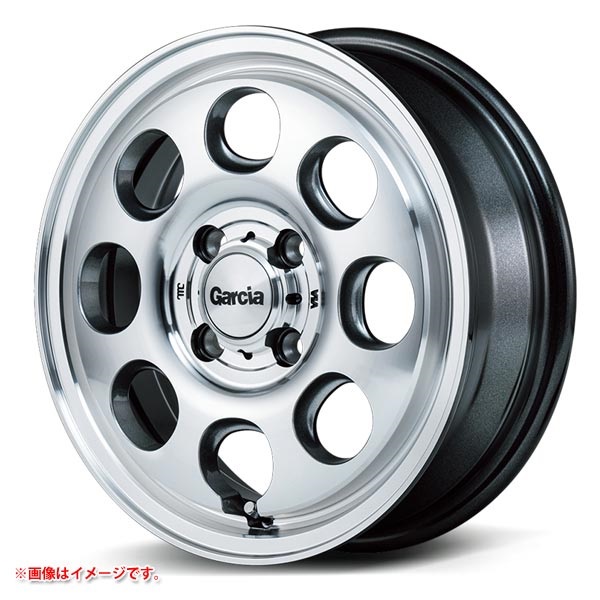 マルカサービス ガルシア パーム8 4.5-14 メタリックグレーポリッシュ MGP