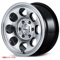 マルカサービス ガルシア パーム8 6.5-16 メタリックグレーポリッシュ MGP