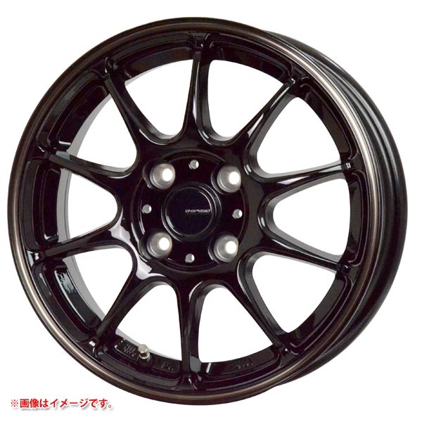 ホットスタッフ ジースピード P-07 5.5-16 ブラックブロンズクリア BK/BR