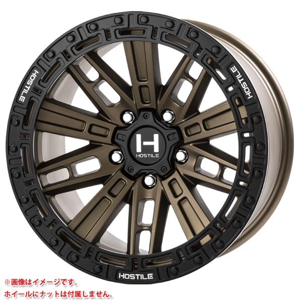 ホスタイル H129 モハベ 9.0-17 マットブロンズ