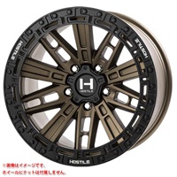ホスタイル H129 モハベ 9.0-17 マットブロンズ