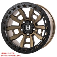 ホスタイル H130 クランドン 9.0-17 マットブロンズ