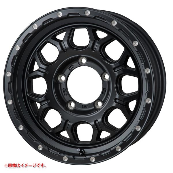 モンツァジャパン ハイブロック ジェラード 6.0-16 サテンブラックミーリング