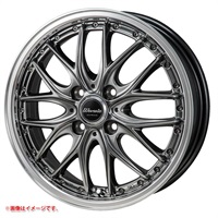 モンツァジャパン ワーウィック ディープランド 6.0-16 ハイパーブラックミラーカットポリッシュリム HB/MPR