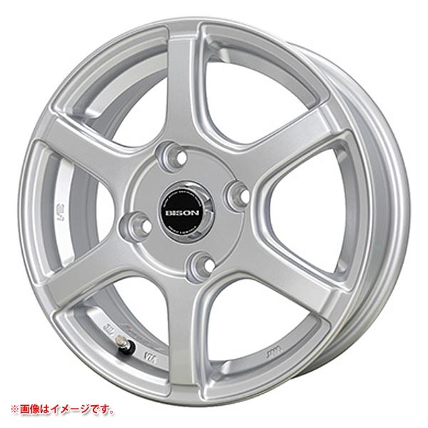 ホットスタッフ バイソン BN-04 5.0-14 シルバー