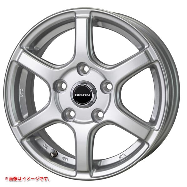 ホットスタッフ バイソン BN-04 5.0-14 シルバー