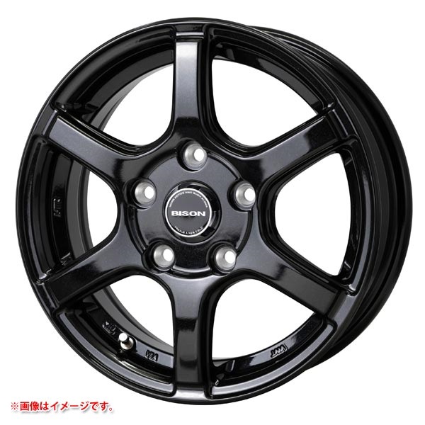 ホットスタッフ バイソン BN-04 5.0-13 メタリックブラック