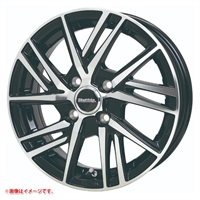 ホットスタッフ ラフィット LW-06 2 4.5-14 ブラックポリッシュ BK/P