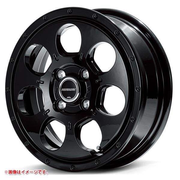 マルカサービス ロードマックス マッドエージェント 4.5-14 セミグロスブラック