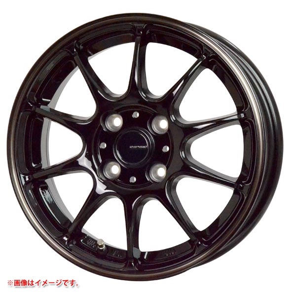 ホットスタッフ ジースピード G-07 4.5-15 メタリックブラック