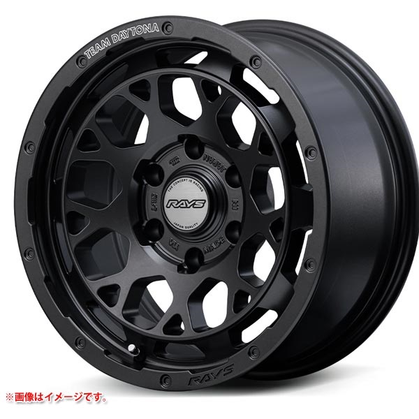 レイズ デイトナ M9+ スペックM 8.0-17 セミグロススーパーダークガンメタ AOJ