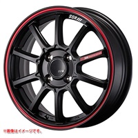 SSR GTV05 7.0-17 フラットブラックレッドライン FBRL