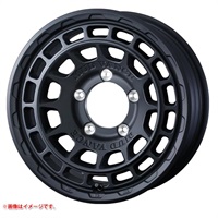 ウェッズ マッドヴァンスX タイプF 6.0-16 フルマットブラック MBK