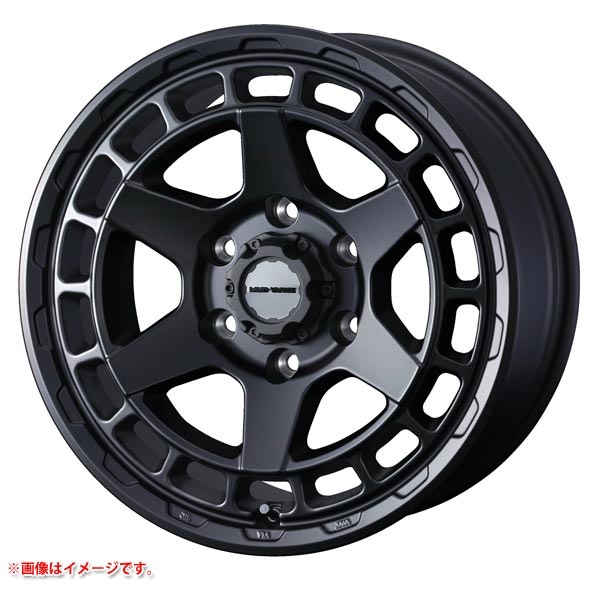 ウェッズ マッドヴァンスX タイプS 6.5-16 フルマットブラック MBK