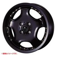 ウェッズ ノヴァリス アセット D1 4.5-15 ブラックゴールドピアス BLK